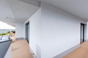 Balkón alebo terasa v ubytovaní Apartament SŁONECZNY 7 Dziwnów Gardenia z widokiem na morze EPapartamenty