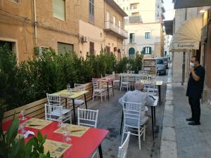 Reštaurácia alebo iné gastronomické zariadenie v ubytovaní Casa Mia, vacanze