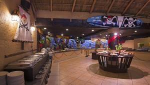 Restaurace v ubytování Vista Playa de Oro Manzanillo