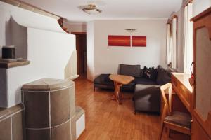 Posezení v ubytování Apartment Wachinghof