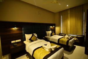 Hotel Le Grande客房内的一张或多张床位