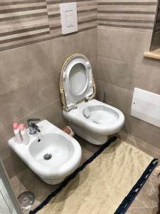 Koupelna v ubytování Susy home