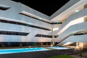 Bazén v ubytovaní Marina Apartman Hotel alebo v jeho blízkosti