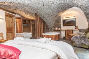 Postel nebo postele na pokoji v ubytování Hotel K2
