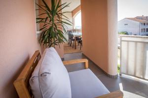 Uma área de estar em Villa Lena