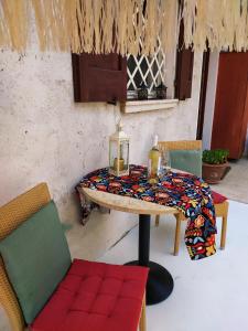 A seating area at Cà del borgo Historic Village