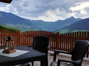 Widok na góry z tego apartamentu