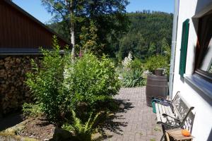 Zahrada ubytování Ferienwohnung Am Wald