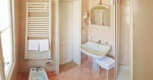 Koupelna v ubytování B&B Corte Campana