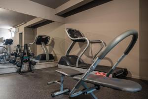 Fitness centrum a/nebo fitness zařízení v ubytování Hotel Girassol - Suite Hotel