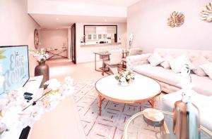Posezení v ubytování Elite Royal Apartment - Onyx