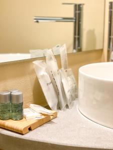 A bathroom at La Ripa Camere Vernazza - Stradivari Apartment