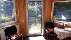 Televiisor ja/või meelelahutuskeskus majutusasutuses Ferienwohnung Suetovius