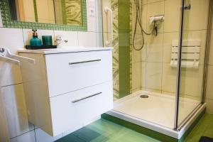 Kúpeľňa v ubytovaní Apartament Nectar Pond + 37 fotografií
