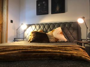 Posteľ alebo postele v izbe v ubytovaní Villa Julius Sopot