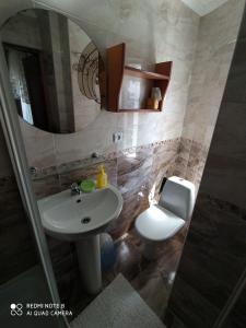 Kúpeľňa v ubytovaní Sadyba Margaryta