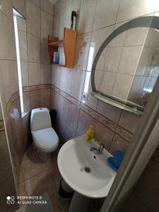 Kúpeľňa v ubytovaní Sadyba Margaryta
