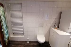 Vannituba majutusasutuses Ferien im Paradies