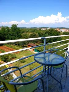 Balkón nebo terasa v ubytování IstraNova Apartments