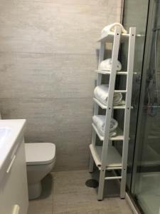 Kúpeľňa v ubytovaní Estudio Luxury Primera Linea de Playa Almuñecar Parking Gratuito