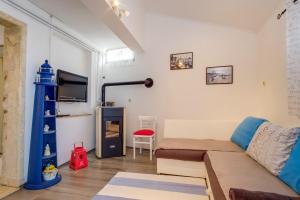 Posezení v ubytování Apartments Kaštel