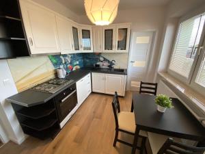 Kuchnia lub aneks kuchenny w obiekcie Apartamenty Starowiejska