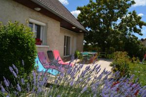 Zahrada ubytování Gîte La Cabotte Rullyotine