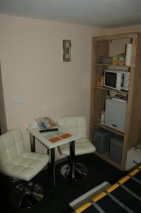 Kuchyň nebo kuchyňský kout v ubytování Ferien-/Monteurwohnung Olbrich