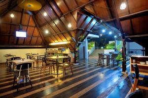 Restaurace v ubytování Nikhila Seminyak Bali