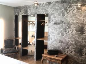 Posezení v ubytování The Lion's Den BnB