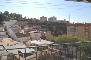 Výhľad na mesto Malaga alebo výhľad na mesto priamo z apartmánu