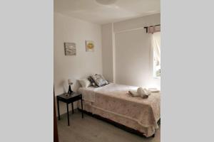 Posteľ alebo postele v izbe v ubytovaní confortable y luminoso piso 5 camas