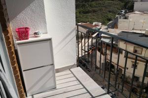Balkón alebo terasa v ubytovaní confortable y luminoso piso 5 camas