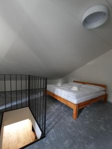 Postel nebo postele na pokoji v ubytování Apartmány Resort Na Horské