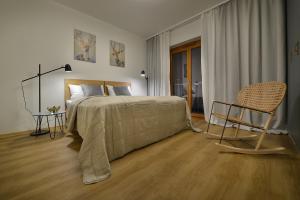Posteľ alebo postele v izbe v ubytovaní Element Lakeside Apartments