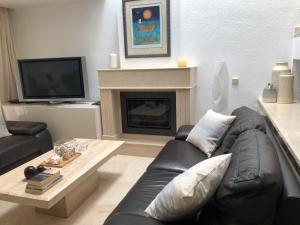 Posezení v ubytování Dominion Beach House