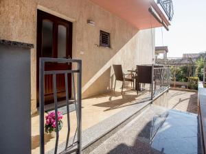 Balkon lub taras w obiekcie Apartmani Dragica