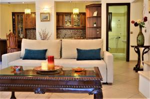 Posezení v ubytování Pagiatakis Suites