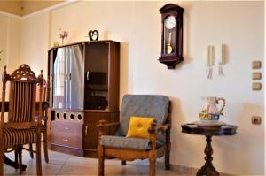 Posezení v ubytování Pagiatakis Suites