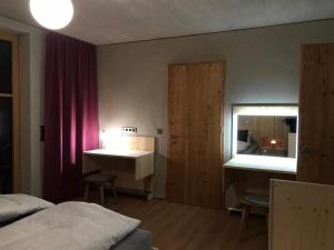 Tempat tidur dalam kamar di Kieferhof