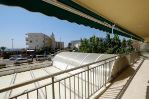 Balkón nebo terasa v ubytování Apartaments Àlex