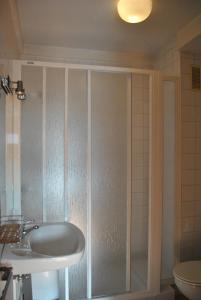 Koupelna v ubytování Hostal Palas