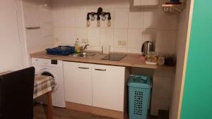 Kuchyňa alebo kuchynka v ubytovaní Apartment Holiday Lungötz