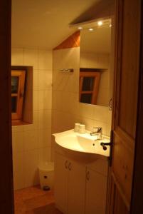 Vannituba majutusasutuses Tischlergut