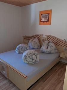 Postel nebo postele na pokoji v ubytování Haus Santorum