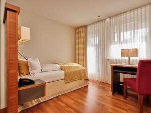 Ein Bett oder Betten in einem Zimmer der Unterkunft Hotel Reppert