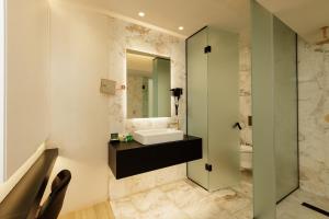 Kúpeľňa v ubytovaní Kahlua Boutique Hotel