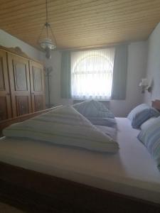 Postel nebo postele na pokoji v ubytování Haus Schwarzmann