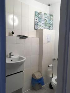 Koupelna v ubytování Casa Anca