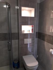 Kúpeľňa v ubytovaní Apartament Fenowe Wzgórze